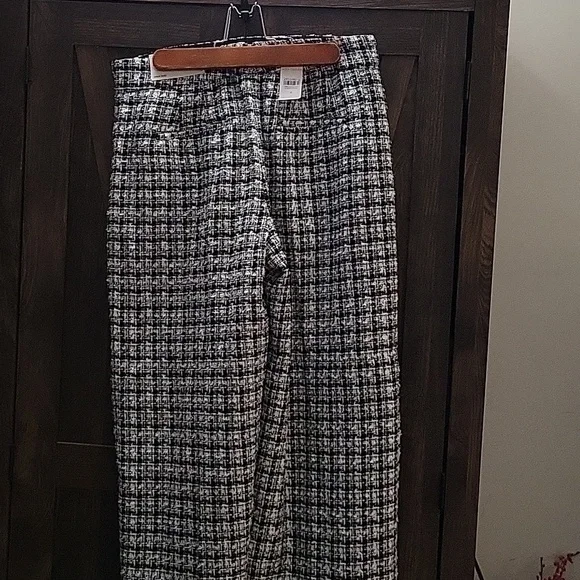 High rise  wide leg ankle pants - Picture 8 of 8